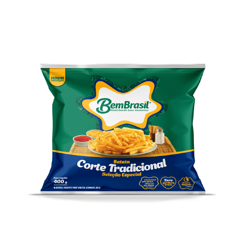 Batata Corte Tradicional 400G