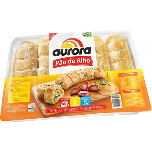  Pão de Alho Aurora 400 G
