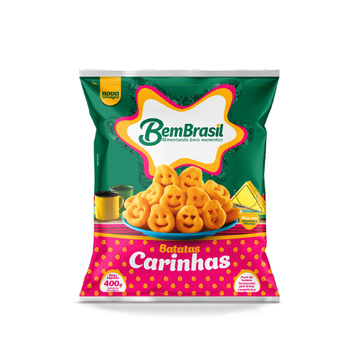 Batata Carinhas 400G