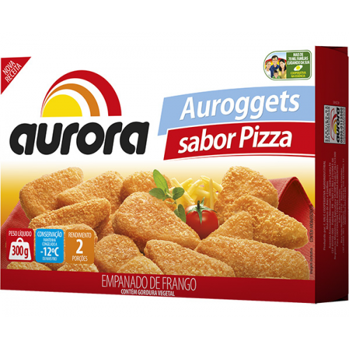Auroggets Pizza Caixeta Aurora 300 G