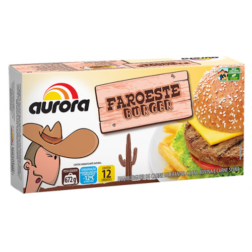 Faroeste Burger Caixeta Aurora