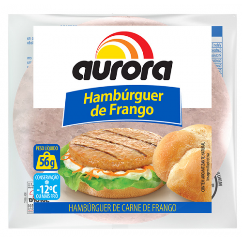  Hambúrguer de Frango Granel Aurora