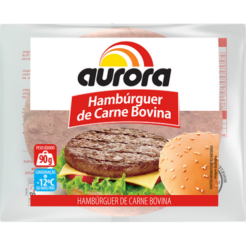  Hambúrguer de Carne Bovina Granel Aurora