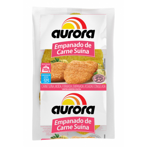  Empanado de Carne Suína Granel Aurora