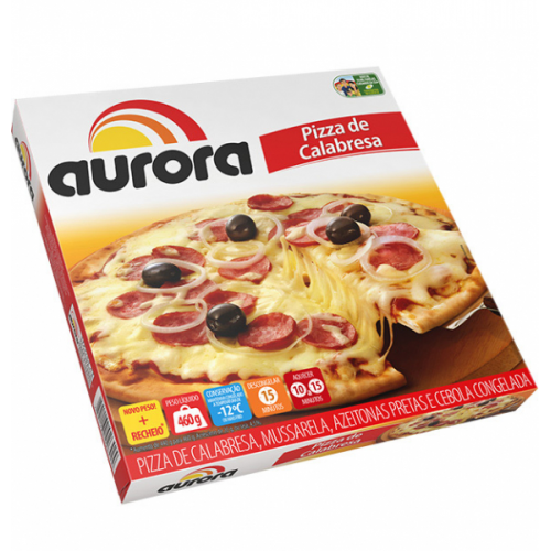  Pizza Calabresa Aurora 460 G