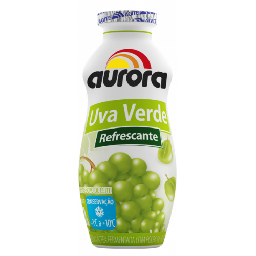 Bebida Láctea Uva Verde Aurora 170G